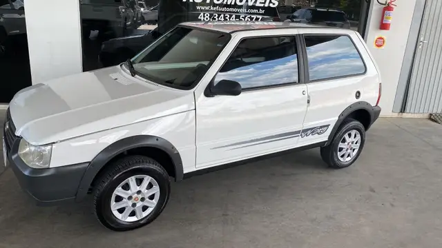 Carro Fiat Uno Mille 2009 Fire Economy Way 1.0 (Flex) 2p