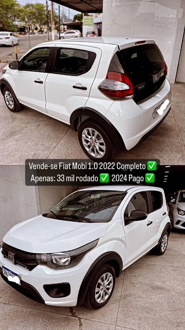 Carro Fiat Mobi 2022 Like 1.0 (Flex)