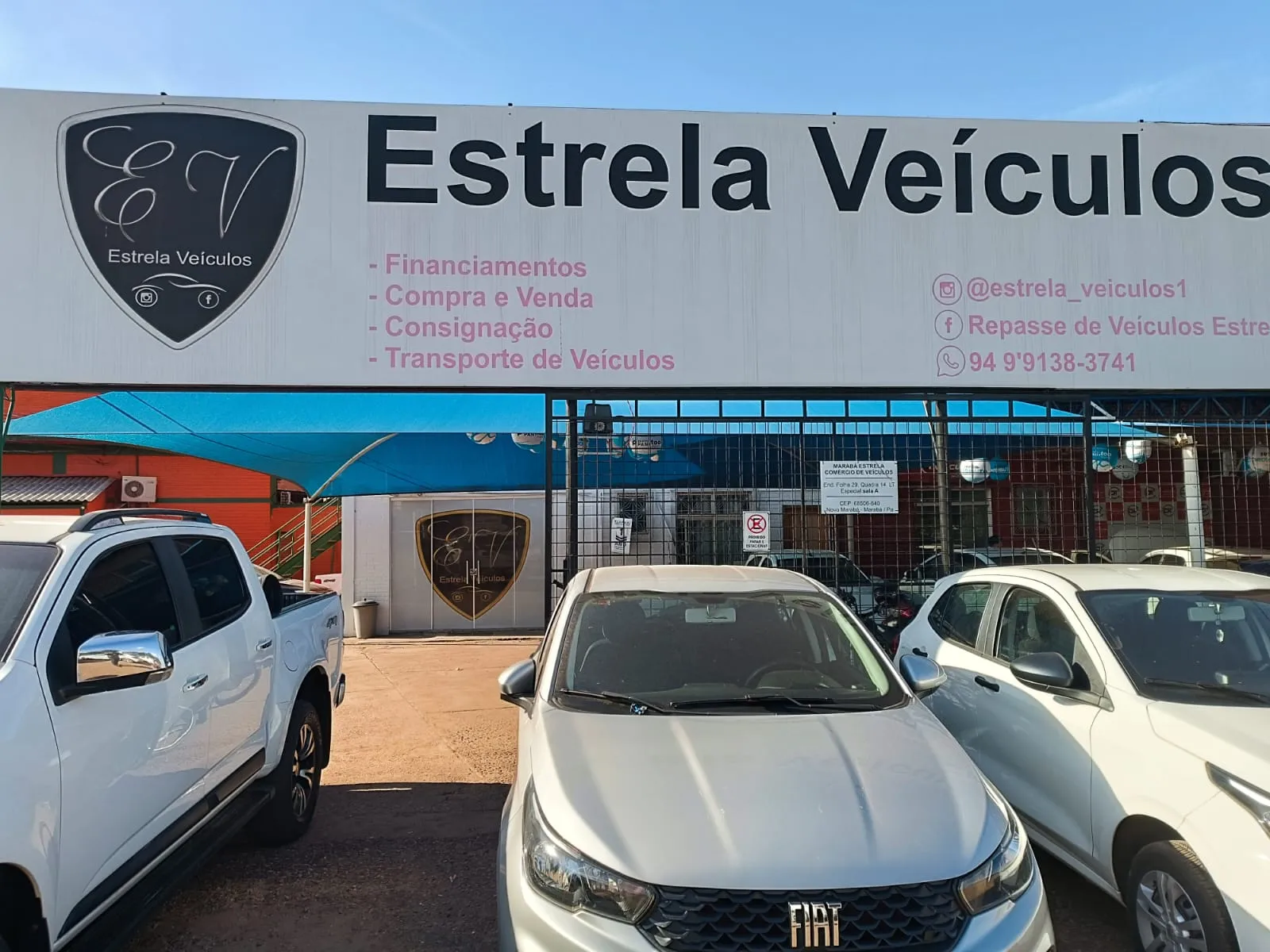 Fachada da loja Veículos à venda em Estrela Veículos Marabá - Marabá - PA | Mobiauto