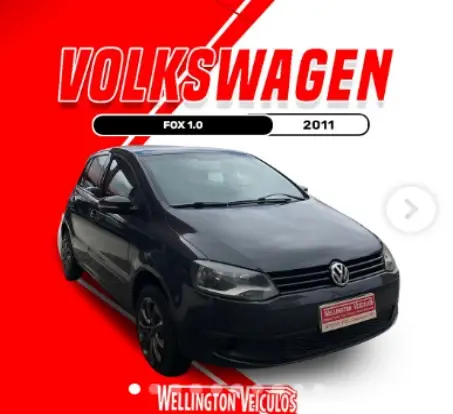 Carro Volkswagen Fox 2011 1.0 8V (Flex) 4p