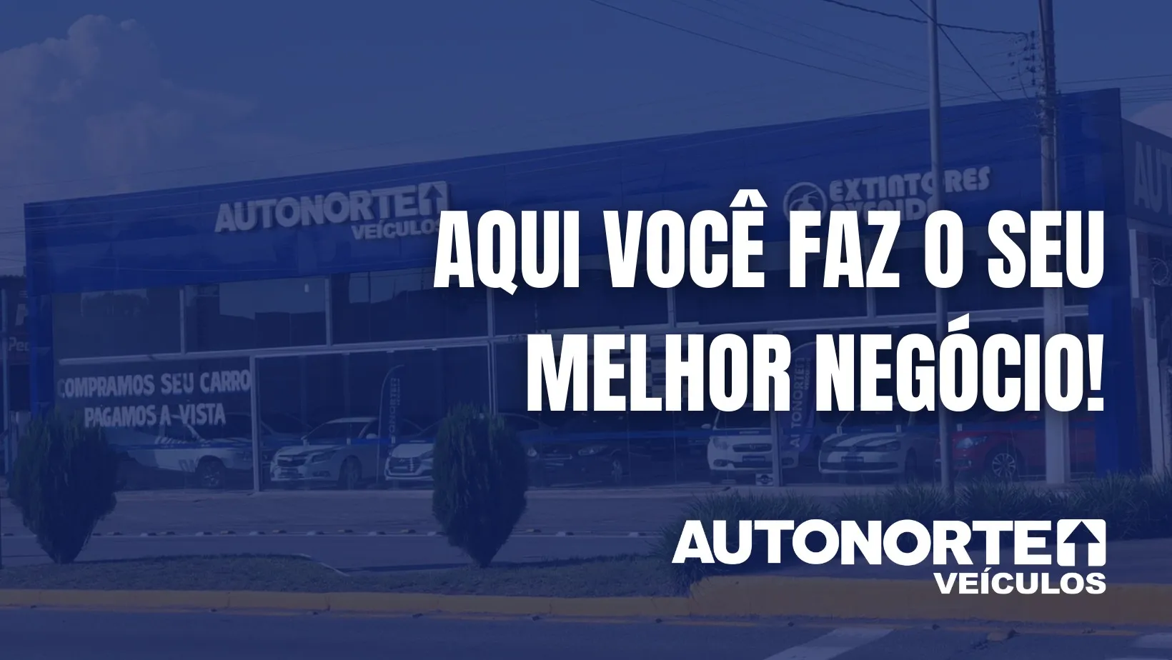 Fachada da loja Veículos à venda em AUTONORTE VEICULOS - Canoinhas - SC | Mobiauto