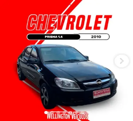 Carro Chevrolet Prisma 2010 Joy 1.4 (Flex)