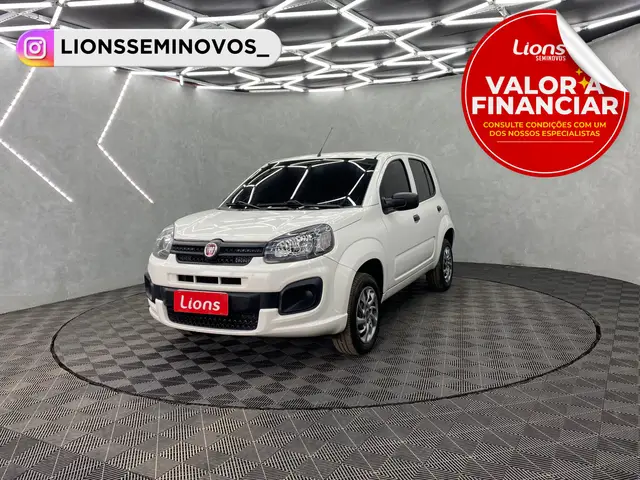 Carro Fiat Uno 2020 Attractive 1.0 8V (Flex) 4p