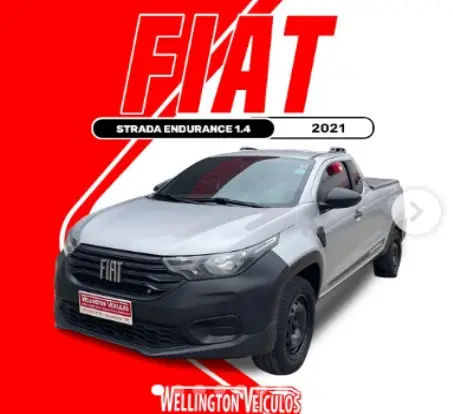 Carro Fiat Strada 2021 Endurance 1.4 CS (Flex)