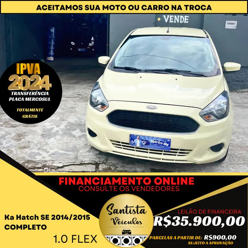 Ford Ka SE Plus 1.0 (Flex)