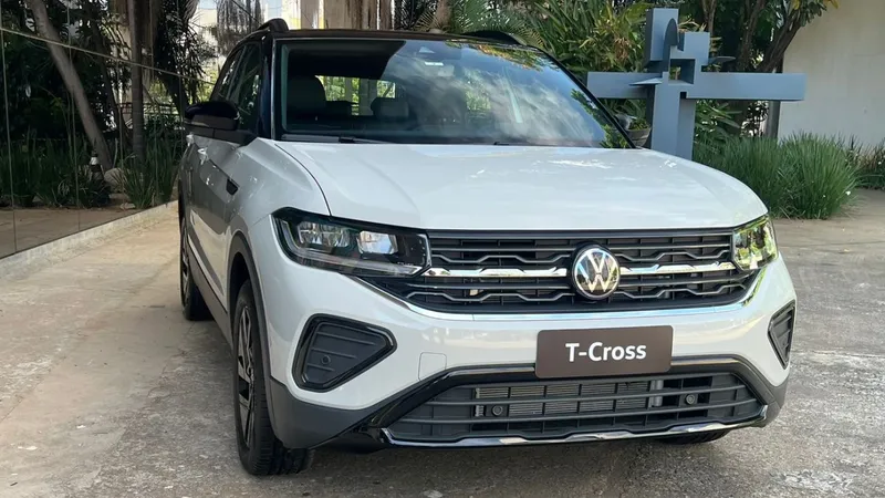 VW T-Cross 2025: todos os detalhes da versão Highline em 27 fotos exclusivas