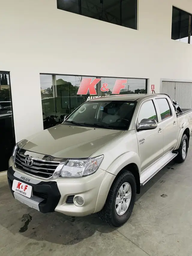 Carro Toyota Hilux Cabine Dupla 2013 Hilux 2.7 SRV CD 4x4 (Flex) (Aut)