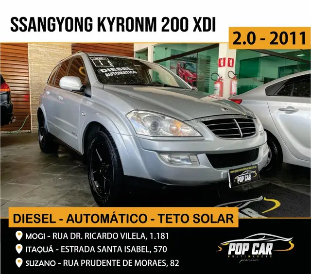 Carro SsangYong Kyron 2011 Executivo 2.0 GL