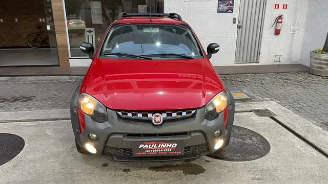 Carro Fiat Strada 2017 Adventure 1.8 16V (Flex) (Cabine Dupla)