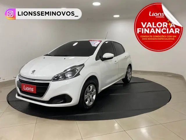 Carro Peugeot 208 2018 Active 1.2 12V (Flex)