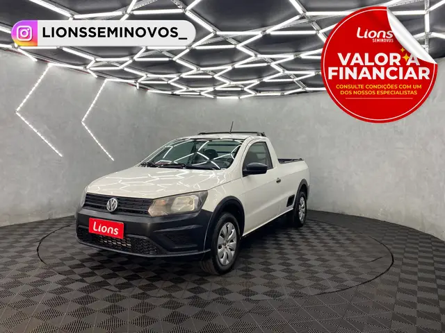 Carro Volkswagen Saveiro 2018 Robust 1.6 MSI CS (Flex)