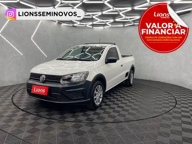 Carro Volkswagen Saveiro 2018 Robust 1.6 MSI CS (Flex)