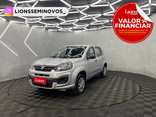 Carro Fiat Uno 2021 Attractive 1.0