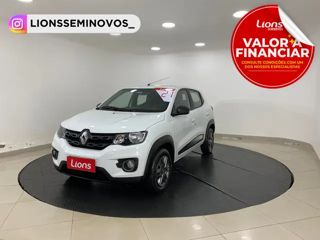 Carro Renault Kwid 2021 Zen 1.0 12v SCe (Flex)