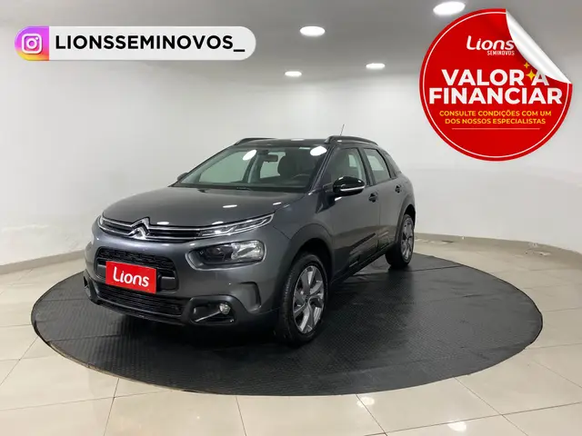 Carro Citroën C4 Cactus 2020 1.6 Feel Pack (Aut) (Flex)