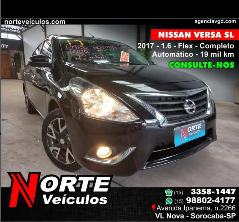 Nissan Versa 1.6 16V SL FlexStart (Flex)