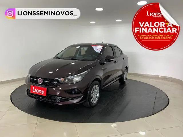 Carro Fiat Cronos 2019 1.3 Drive Firefly (Flex)