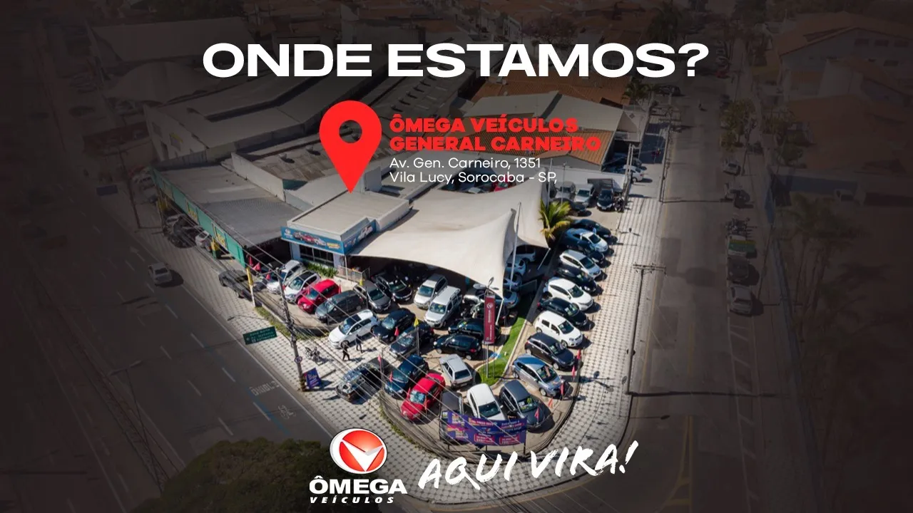 Fachada da loja Ômega Veículos - Sorocaba - SP