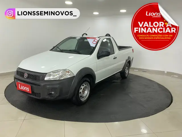 Carro Fiat Strada 2019 Hard Working 1.4 (Flex) (Cabine Simples)