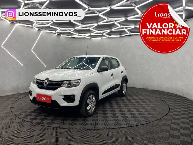 Carro Renault Kwid 2020 Zen 1.0 12v SCe (Flex)