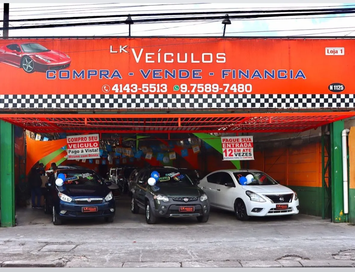 Fachada da loja LK Veículos - Itapevi - SP