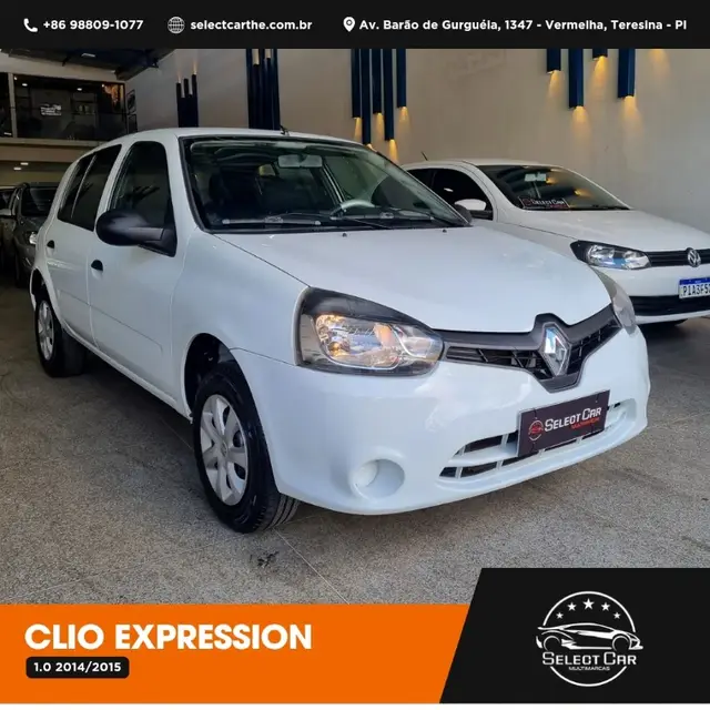 Carro Renault Clio 2015 Expression 1.0 16V (Flex)