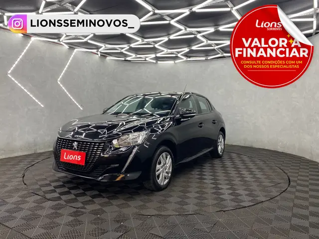 Carro Peugeot 208 2022 Active 1.6 Flex 16V 5p Aut.