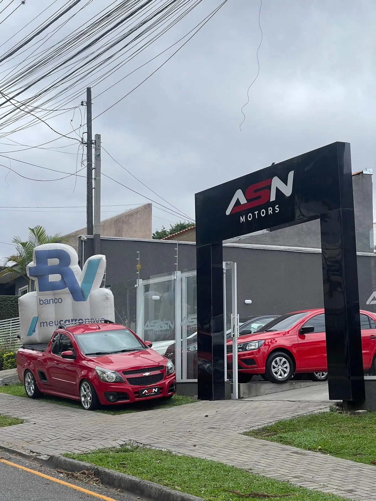 Fachada da loja ASN MOTORS - Curitiba - PR