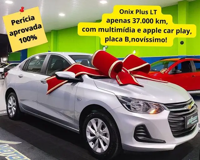 Carro Chevrolet Onix Plus 2022 1.0 LT (Flex)