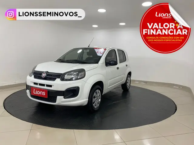 Carro Fiat Uno 2020 Attractive 1.0 8V (Flex) 4p