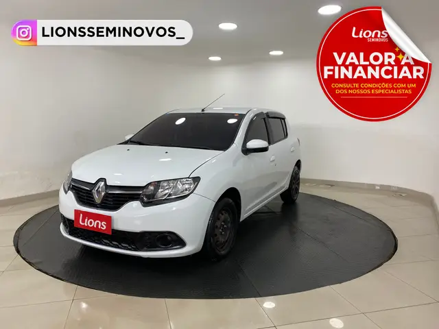 Carro Renault Sandero 2018 Authentique 1.0 12V SCe (Flex)