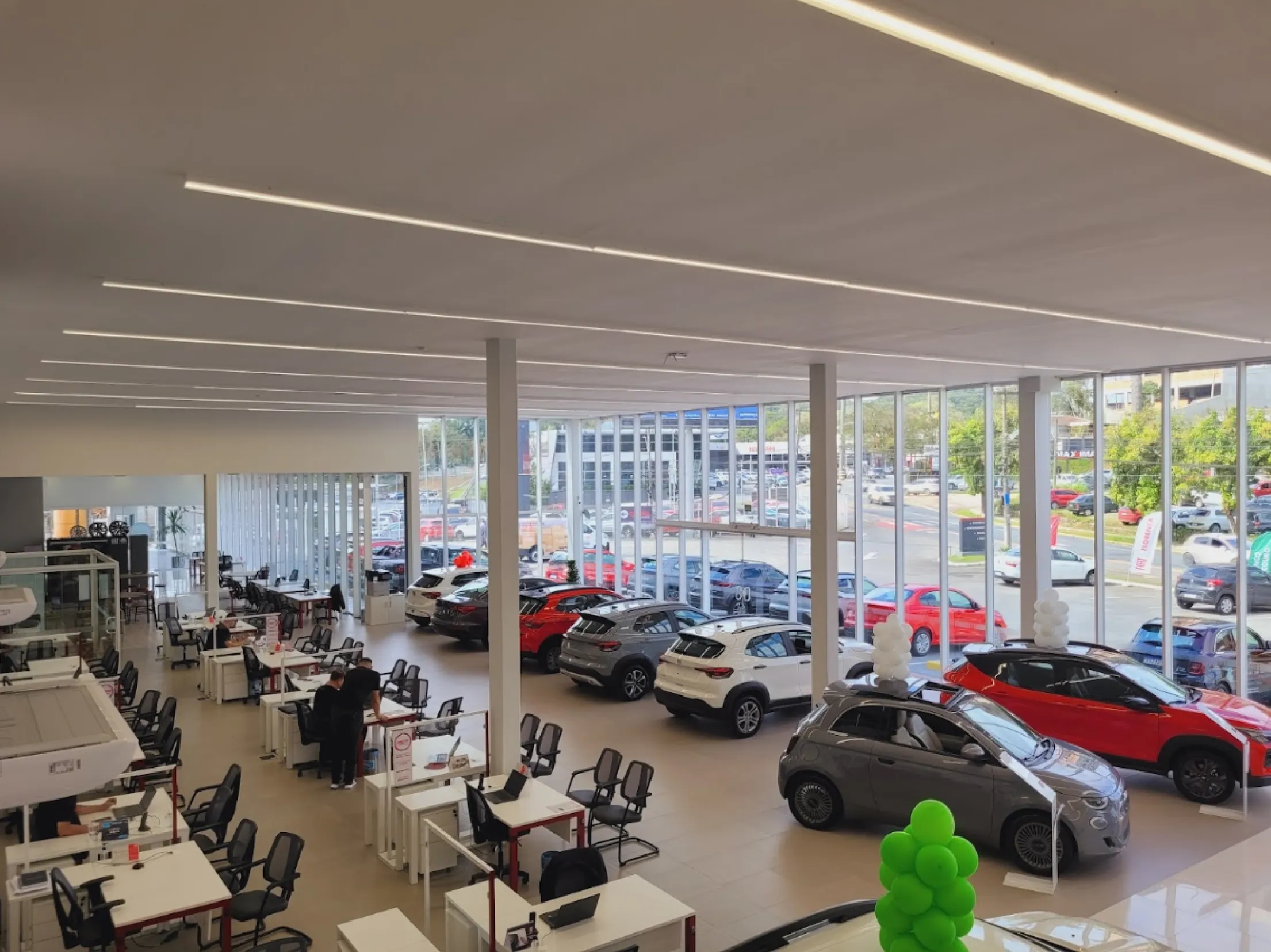 Fachada da loja Fiat Florença Joinville - Joinville - SC