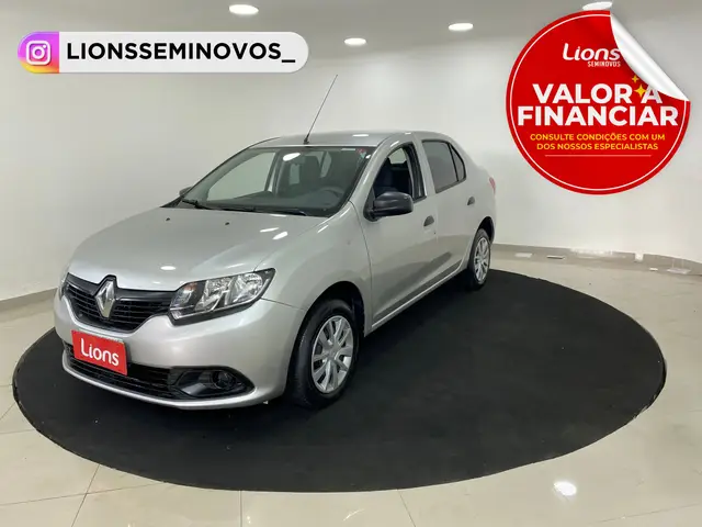 Carro Renault Logan 2017 Authentique 1.0 16V (flex)
