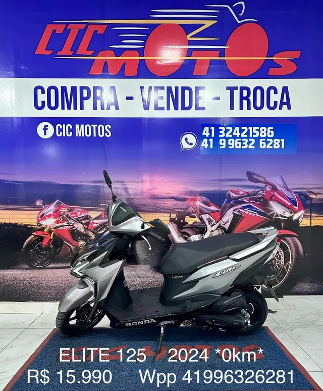 Carro Honda Elite 125 2024 CBS