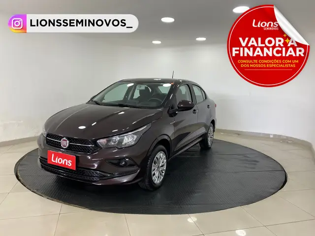 Carro Fiat Cronos 2020 1.3 Drive Firefly (Flex)