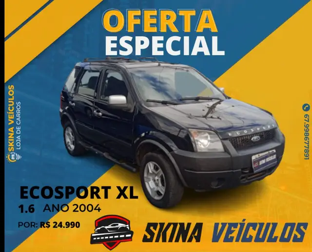 Carro Ford EcoSport 2004 Ecosport XL 1.6 8V