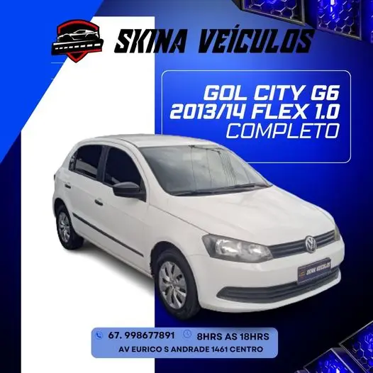 Carro Volkswagen Gol 2014 1.6 VHT City (Flex) 4p