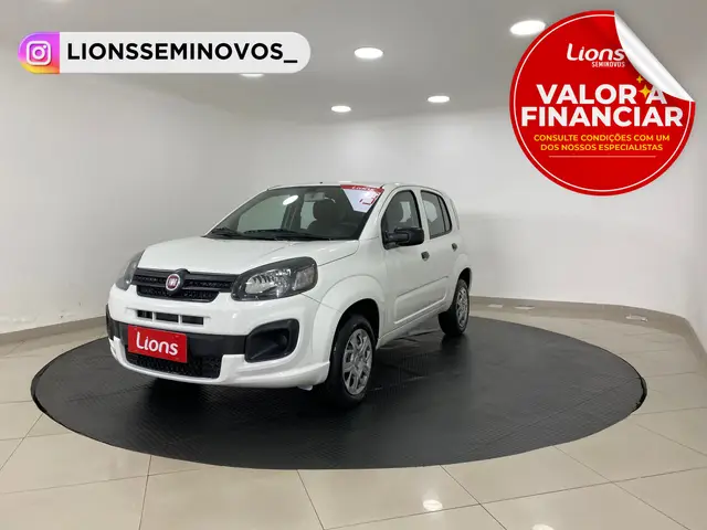 Carro Fiat Uno 2019 Attractive 1.0 8V (Flex) 4p