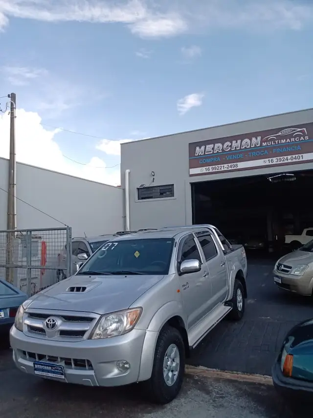 Carro Toyota Hilux Cabine Dupla 2007 Hilux SRV 4X4 3.0 (cab dupla) (aut)