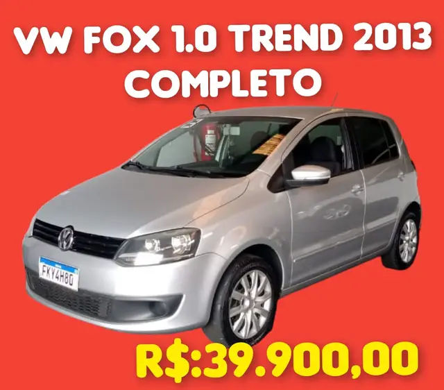 Carro Volkswagen Fox 2013 1.0 VHT (Flex) 4p