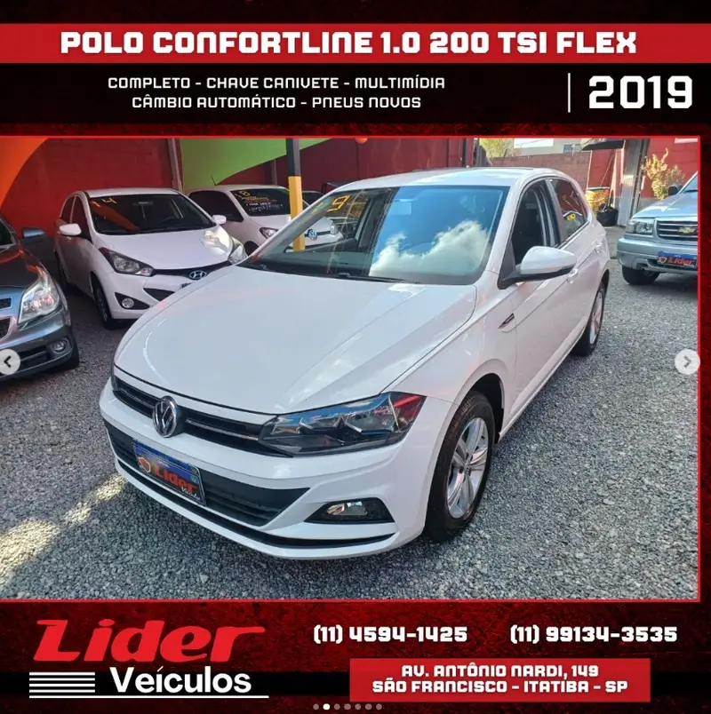 Volkswagen Polo 1.0 200 TSI Comfortline (Aut) (Flex)