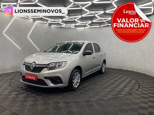Carro Renault Logan 2021 Life 1.0 12V SCe (Flex)