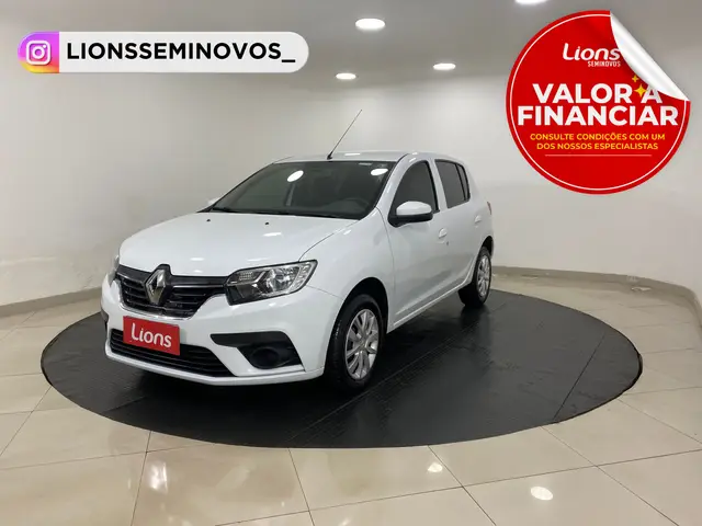 Carro Renault Sandero 2020 Zen 1.0 12V SCe (Flex)