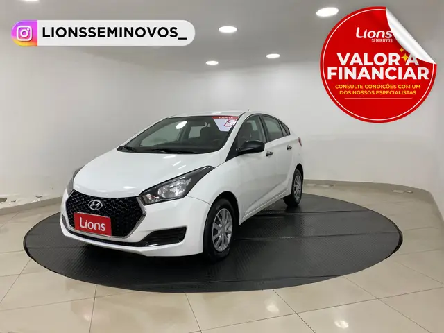 Carro Hyundai HB20S 2019 1.0 Unique (Flex)
