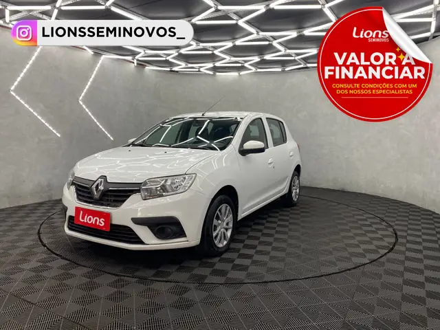 Carro Renault Sandero 2021 Zen 1.0 12V SCe (Flex)