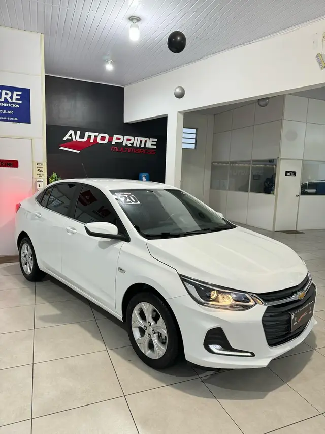 Carro Chevrolet Onix Plus 2020 1.0 Premier Turbo Flex (Aut)