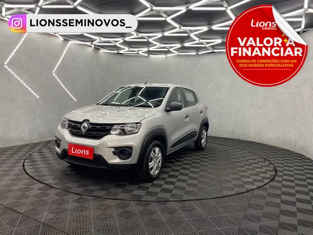 Carro Renault Kwid 2021 Zen 1.0 12v SCe (Flex)