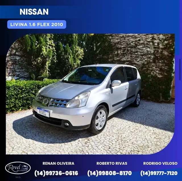 Carro Nissan Livina 2010 SL 1.6 16V (flex)