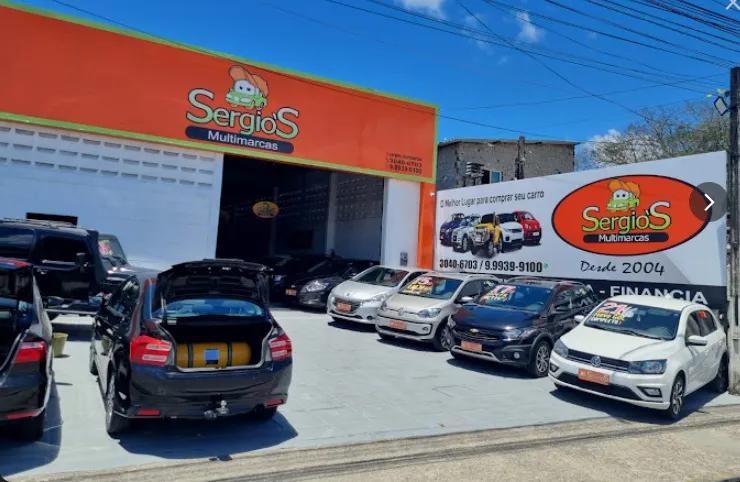 Fachada da loja Sergio'S Multimarcas - Recife - PE