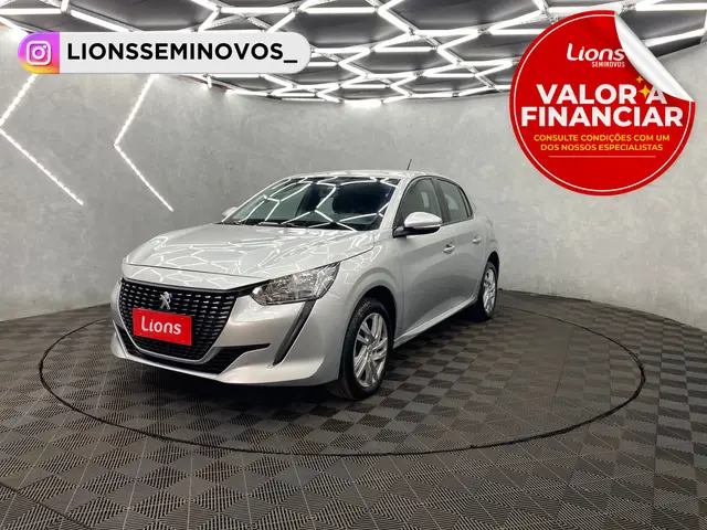 Carro Peugeot 208 2022 Active 1.6 Flex 16V 5p Aut.